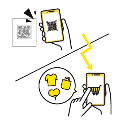 会場でQRをスキャンしてスマホでオーダー